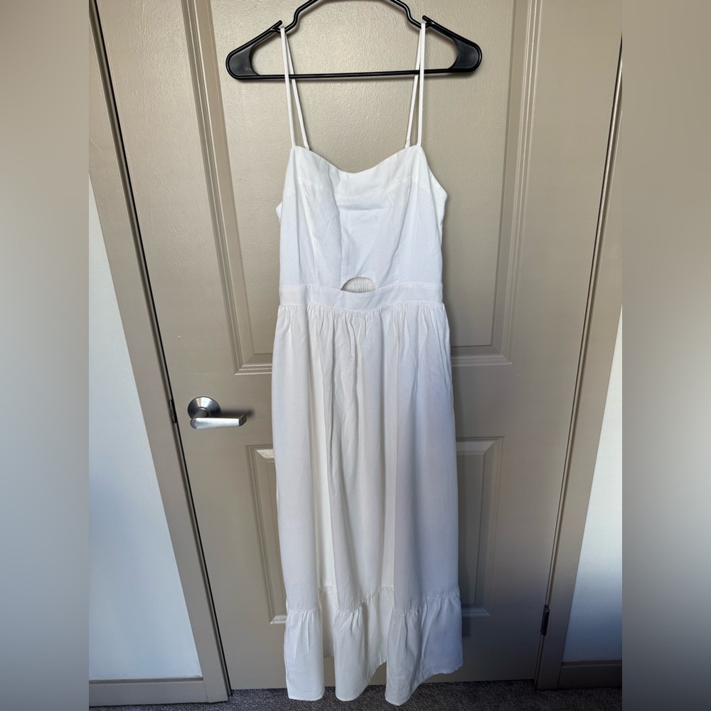 Vici White Maxi Dress